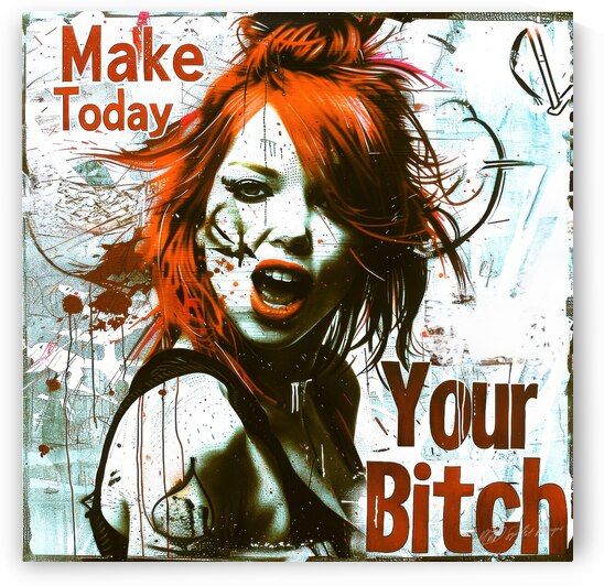 Make Today Your Bitch - Today Counts by SykArt Designs