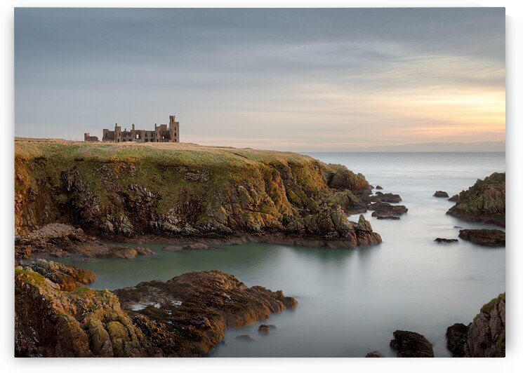 Slains Castle Sunrise by Dave Bowman