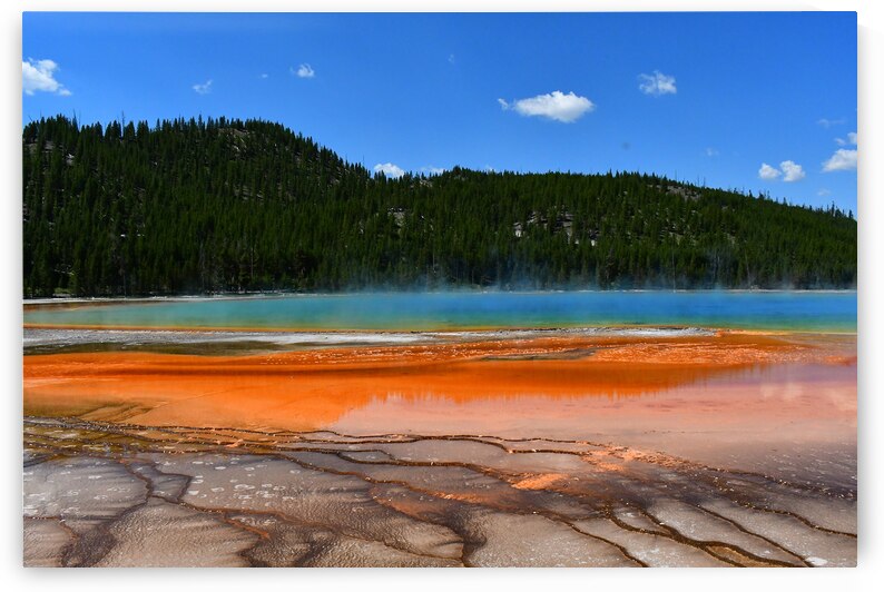 Grand Prismatic Yellowstone NP by Perspectives Photography by Katie Johnson