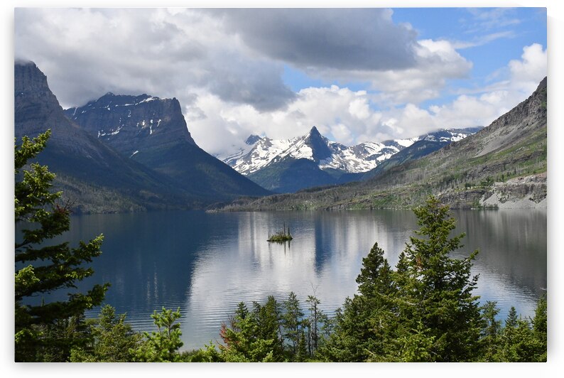 Wild Goose Island Glacier NP by Perspectives Photography by Katie Johnson