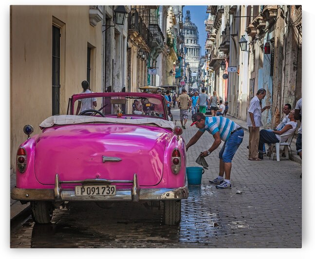 Washing the Pink Convertible by Chirag Pandya