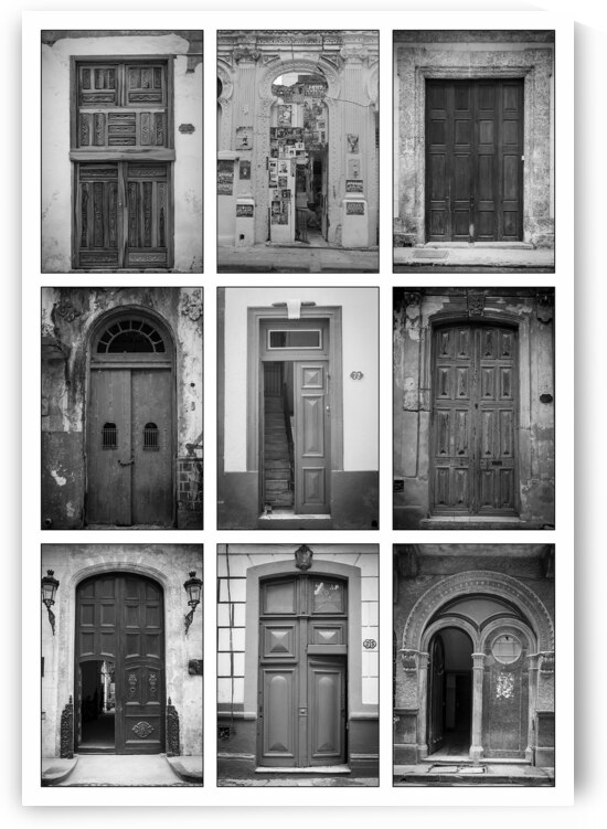 Doors in Black and White by Chirag Pandya