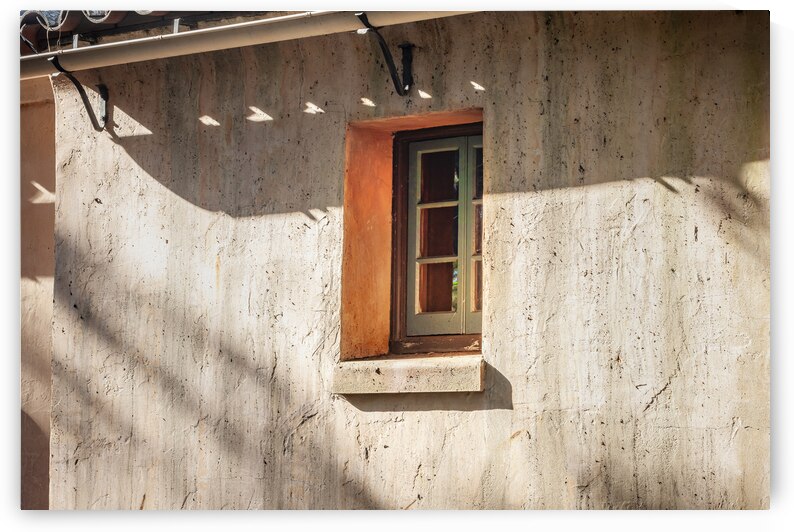 Pinewood Estate Blue Window X1 3 by Rich Franco