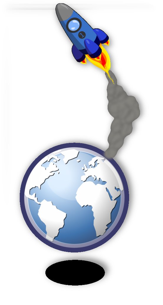 space travel spaceship lift off by Shamudy