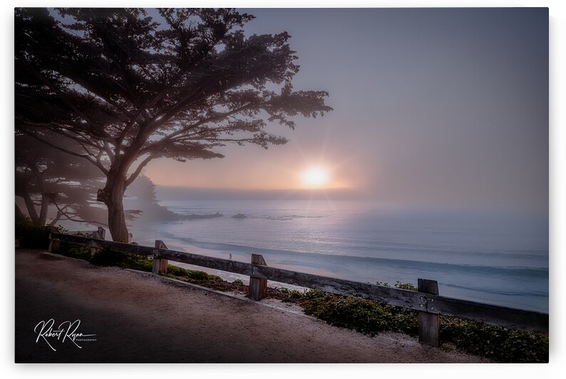 Carmel Beach by Robert E Ryan