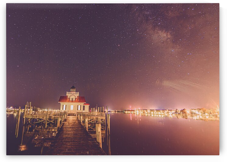 North Carolina Manteo Roanoke Marshes Lighthouse by Norma Brandsberg Photography