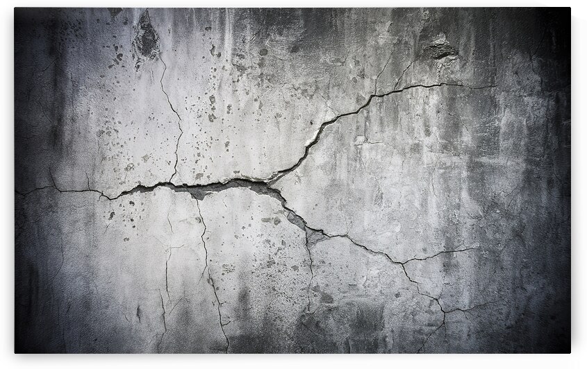 an old cracked and weathered gray wall 2 by VeronicMorar