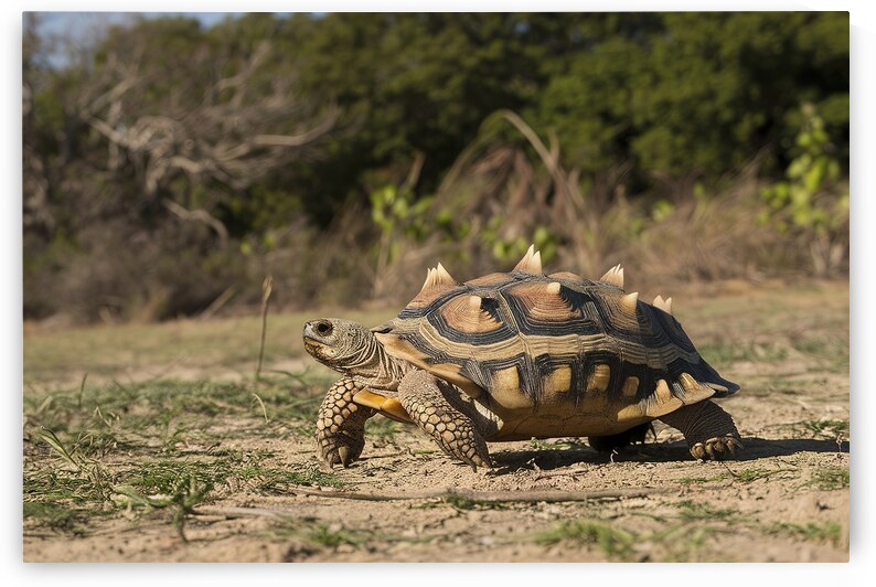 Radiated tortoise walking on ground Astrochelys r 1721193888.7078 by juverdeanu