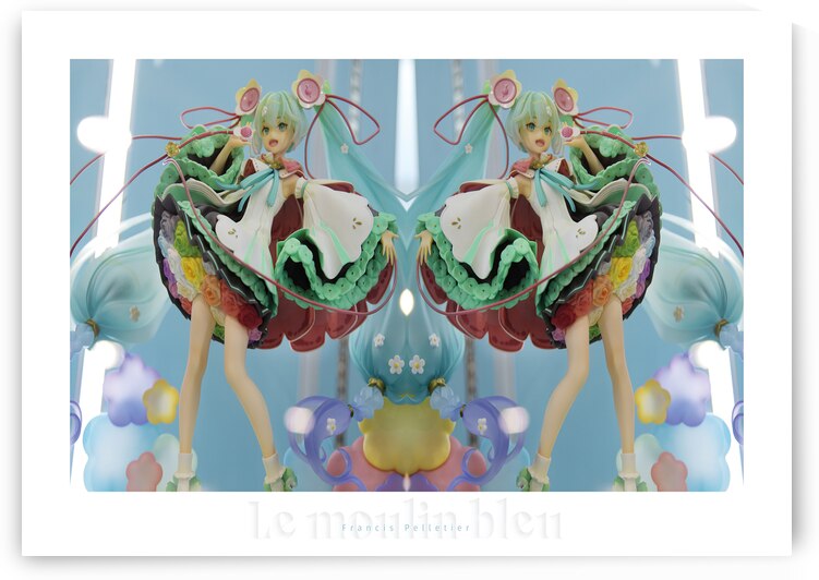 LE MOULIN BLEU by Francis Pelletier