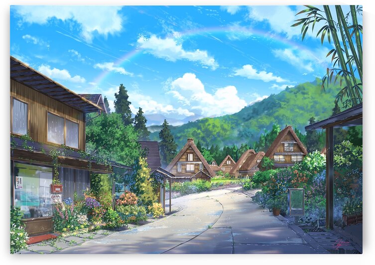 Summer Town by Hinzdesigner