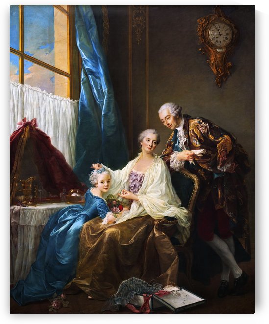 Family Portrait by Francois-Hubert Drouais by xzendor7