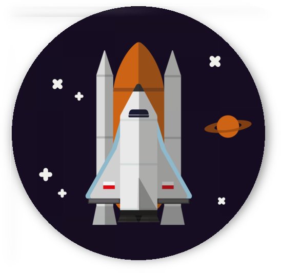 rocket space universe spaceship by Shamudy