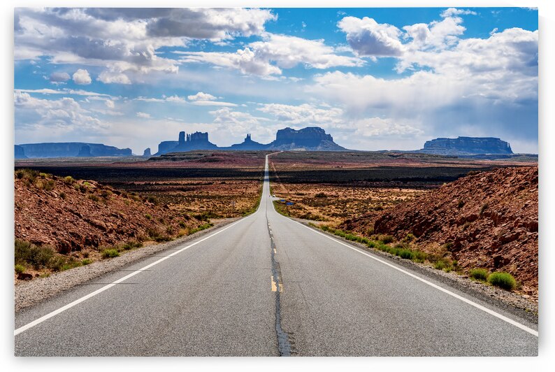 Forrest Gump Point Highway View by Jennifer White