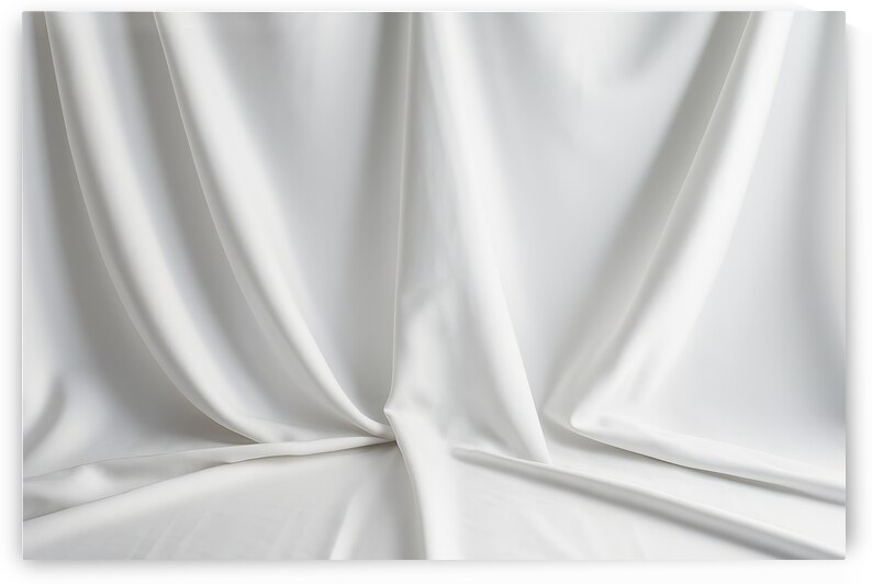 a plain white fabric background 3 by Dan Avian