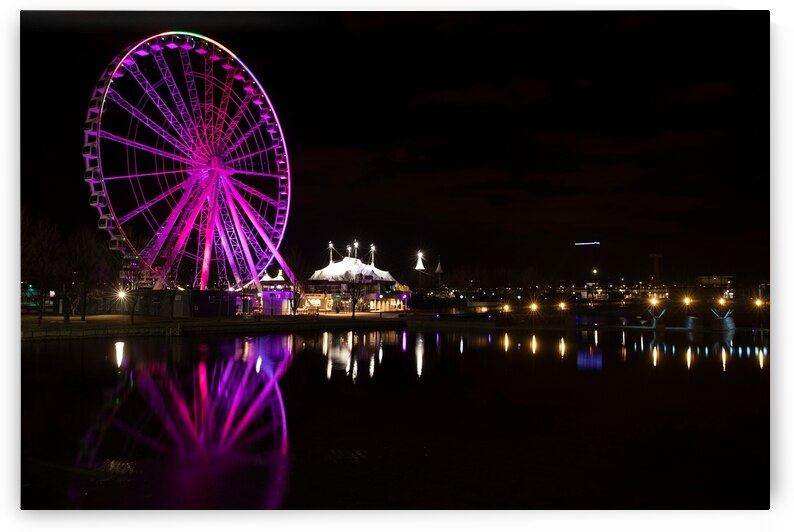 Night Magic at the Old Port – Montreal by Chirag Pandya