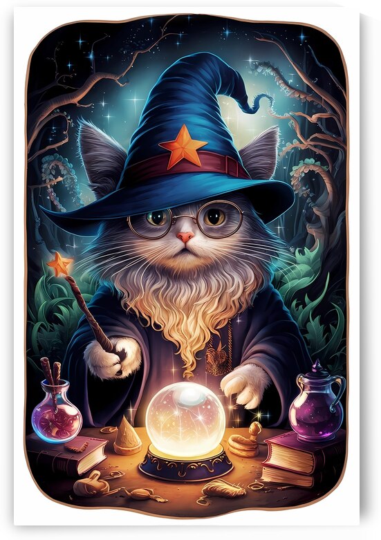 cat magic by ourilias