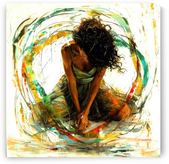 Wrapped In Surrender - Swirl by SykArt Designs