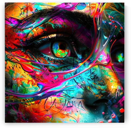 Psychedelic Eye - Belle View by SykArt Designs