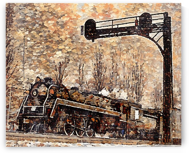 detroiter train sunnyside ontario by Row One Brand