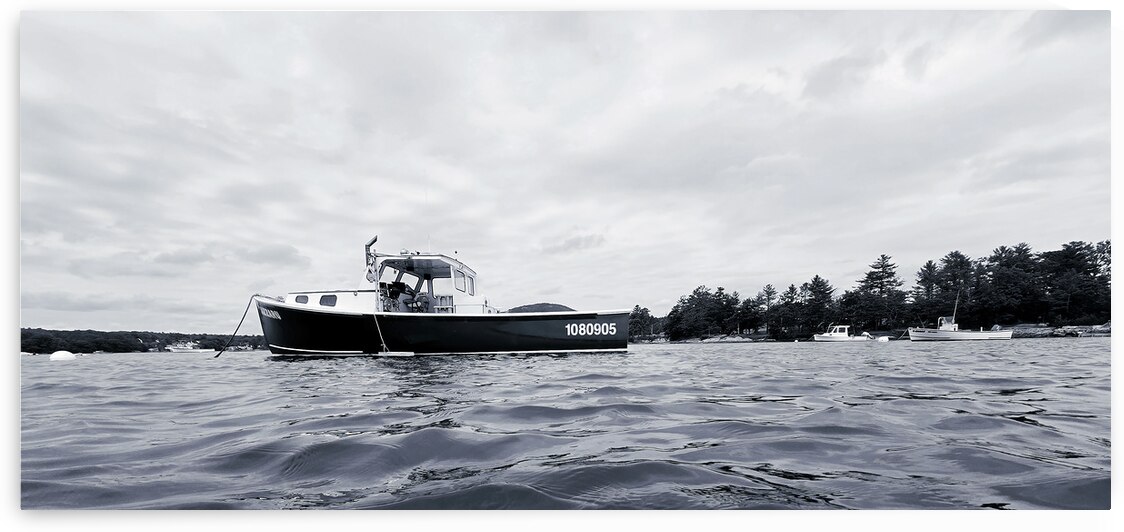 Lobster Boat 1080905  by Blaine Stoner