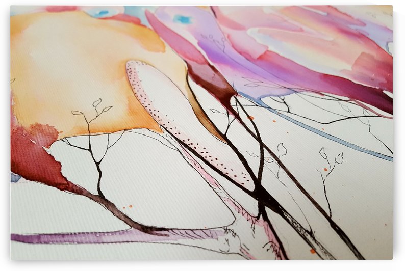 art painting abstract canvas by Shamudy