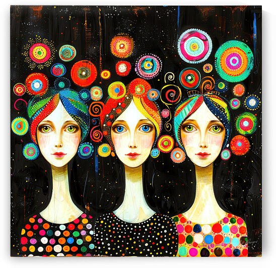 Belles Filles - Girls Trois by SykArt Designs