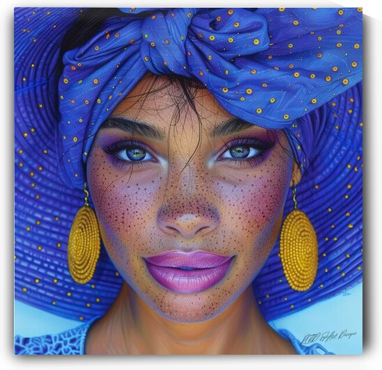 Belle - African Violet by SykArt Designs