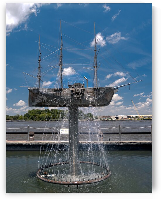 Savannah Peacemaker Barquentine Ship by Norma Brandsberg Photography