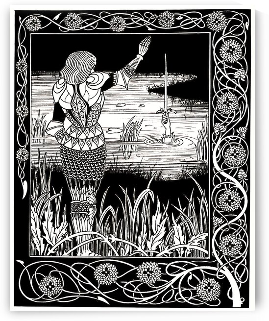 excalibur in the lake by Steve Painter