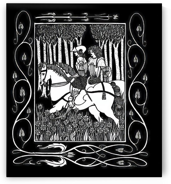 how king mark and sir dinadan heard sir palomides by Steve Painter