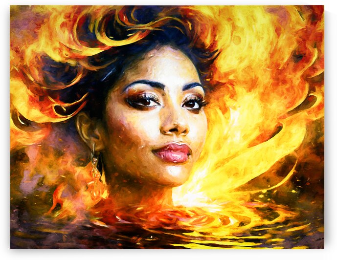 Inner Fire - GIA2401-0271-OIL by JordiCarrio