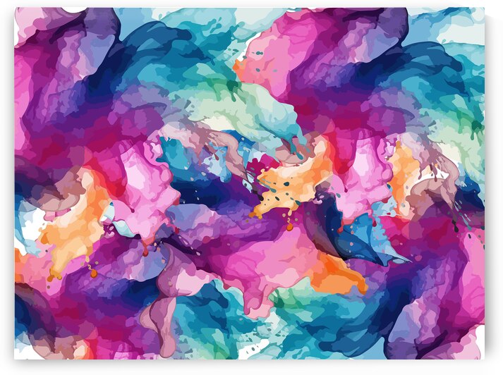 Vibrant Bliss by Modern Wall Artwork