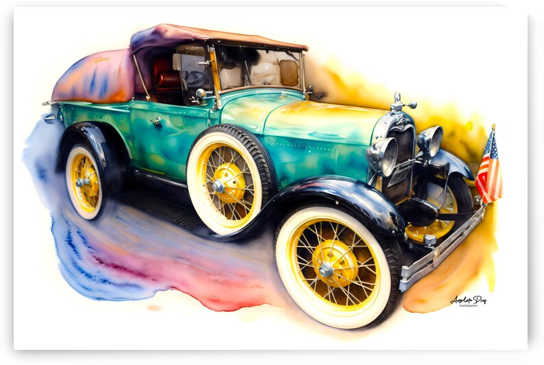 1928 Ford Pickup by Anselmo Diaz