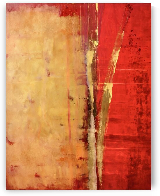 Fiery Tranquility by Modern Wall Artwork