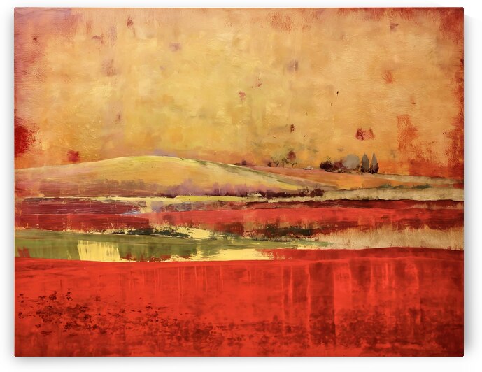 Blazing Plains by Modern Wall Artwork