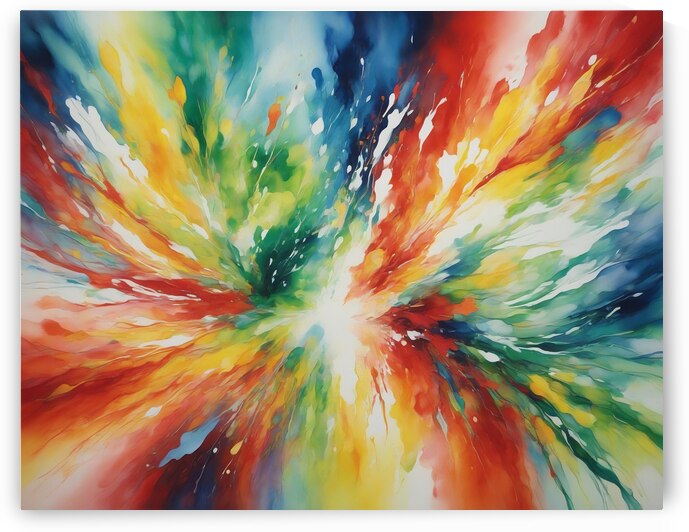 Enigmatic Flow by Modern Wall Artwork