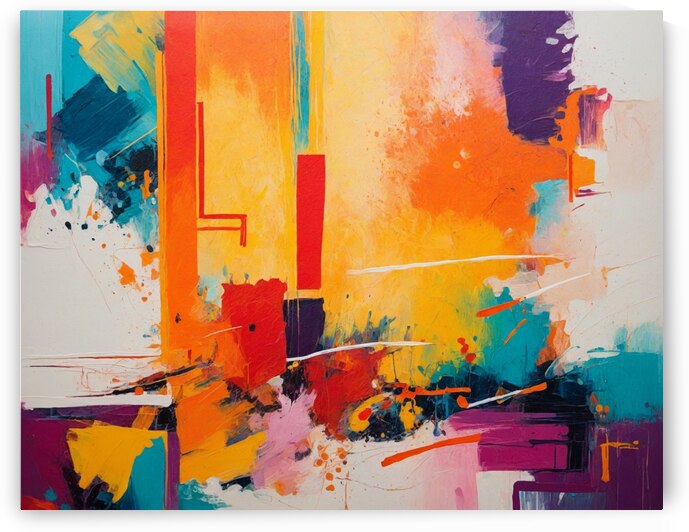 Pulsating Symphony by Modern Wall Artwork