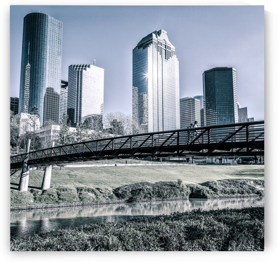 Sabine Promenade over Buffalo Bayou by Andy Crawford