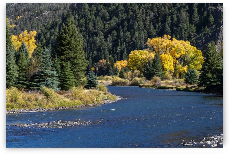 Fall on the Rio Grande by Andy Crawford
