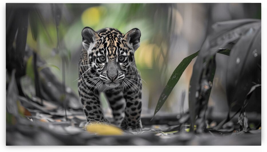 Innocent Innocent Prowler - Wild Feline Portrait Art Prints by Savage Art Prints