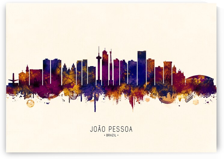 Joao Pessoa Brazil Skyline by Towseef Dar