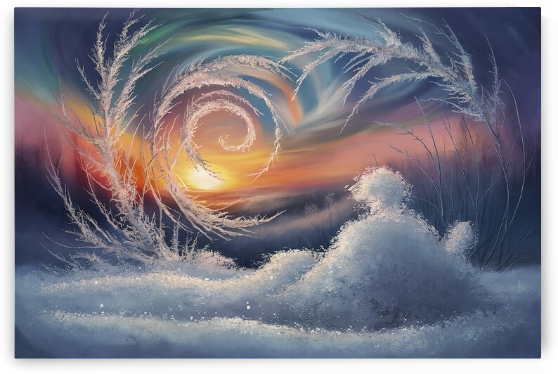 A serene and enchanting winter scene featuring ab 1722582509.5542 by Stoica Lilian