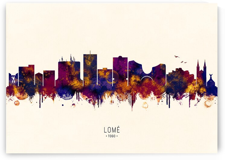 Lome Togo Skyline by Towseef Dar