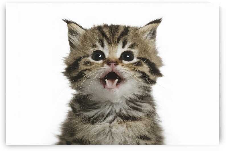 Playful funny kitten looking up isolated on a whi 1722619703.4385 by Valentin Catargiu