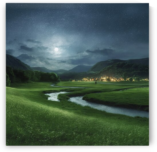 Wonderful night landscape. Moonlight over beautif 1722658582.755 by Valentin Catargiu