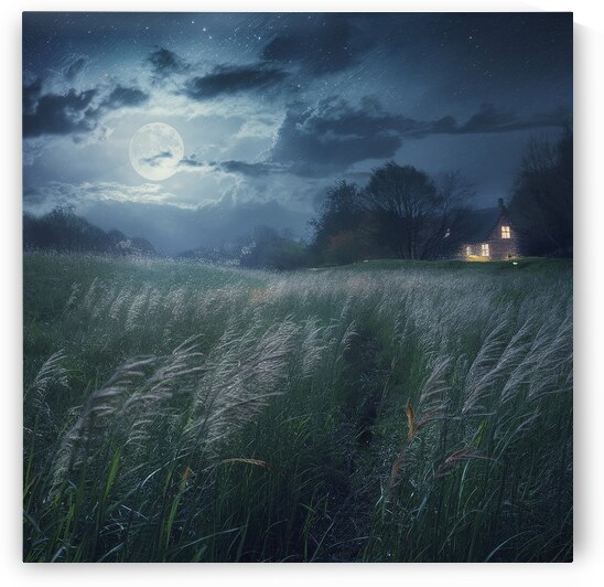 Wonderful night landscape. Moonlight over beautif 1722658576.5649 by Valentin Catargiu