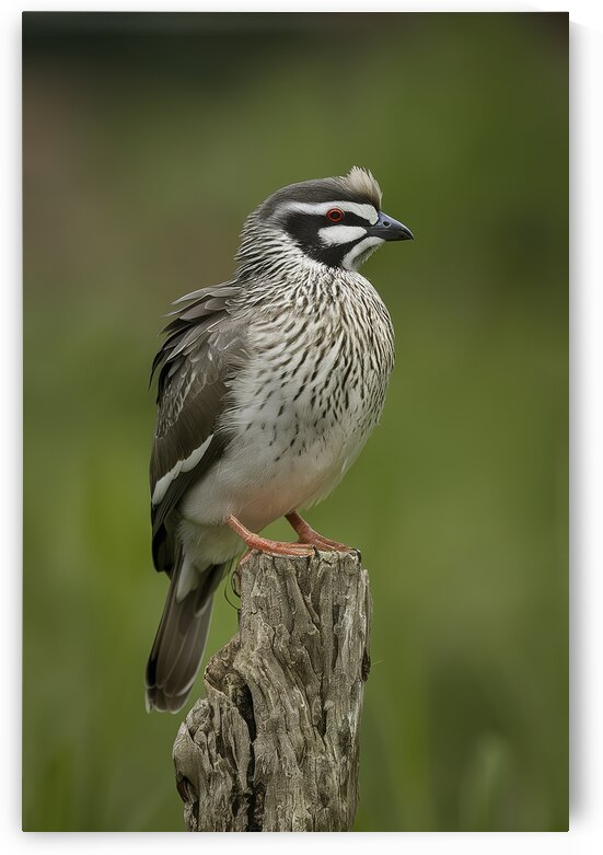 Grey winged trumpeter 2 by Anghel Viorel