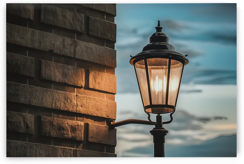 Street lamp sign mock up ad photo 2 by Petre Popescu