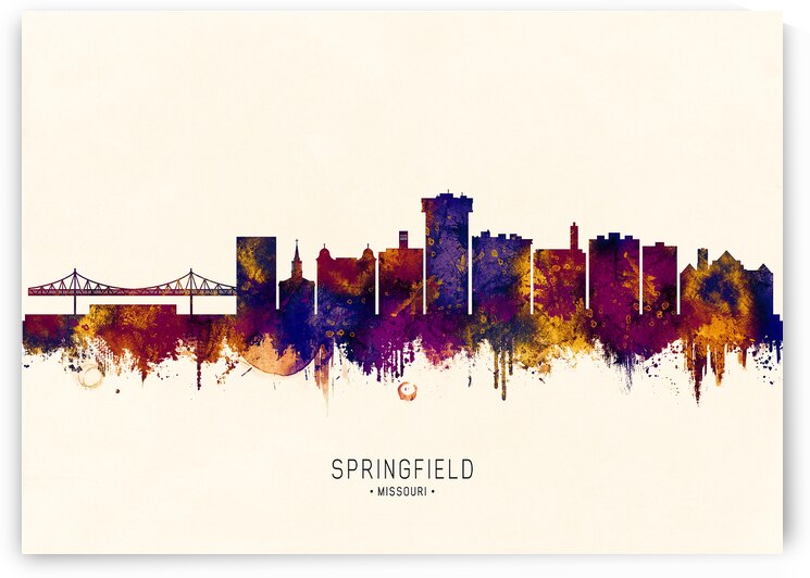 Springfield Missouri Skyline by Towseef Dar