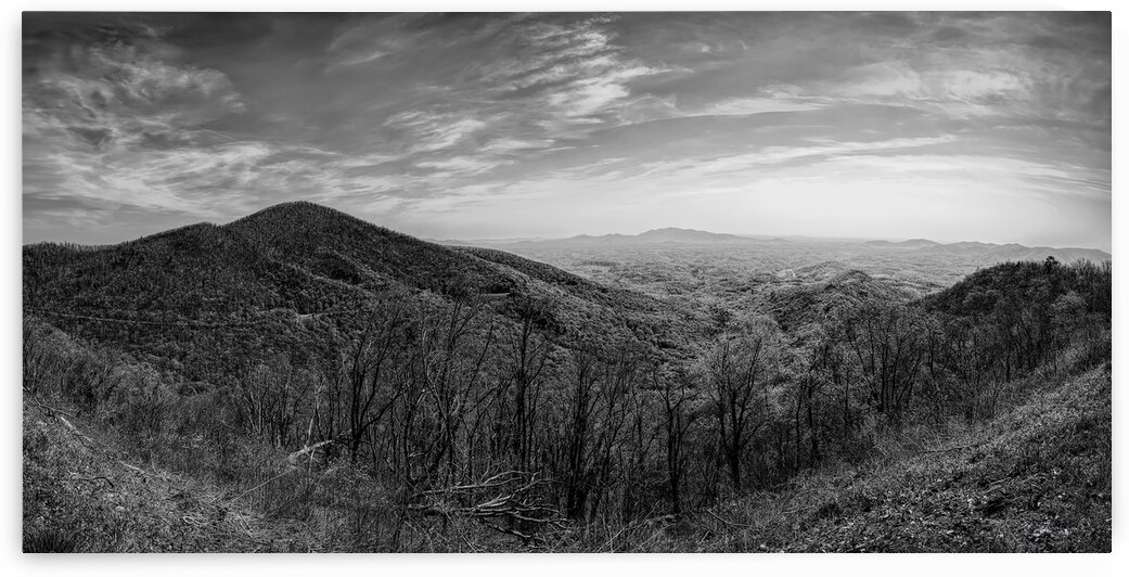 Virginia Mountain Overlook  by Norma Brandsberg Photography